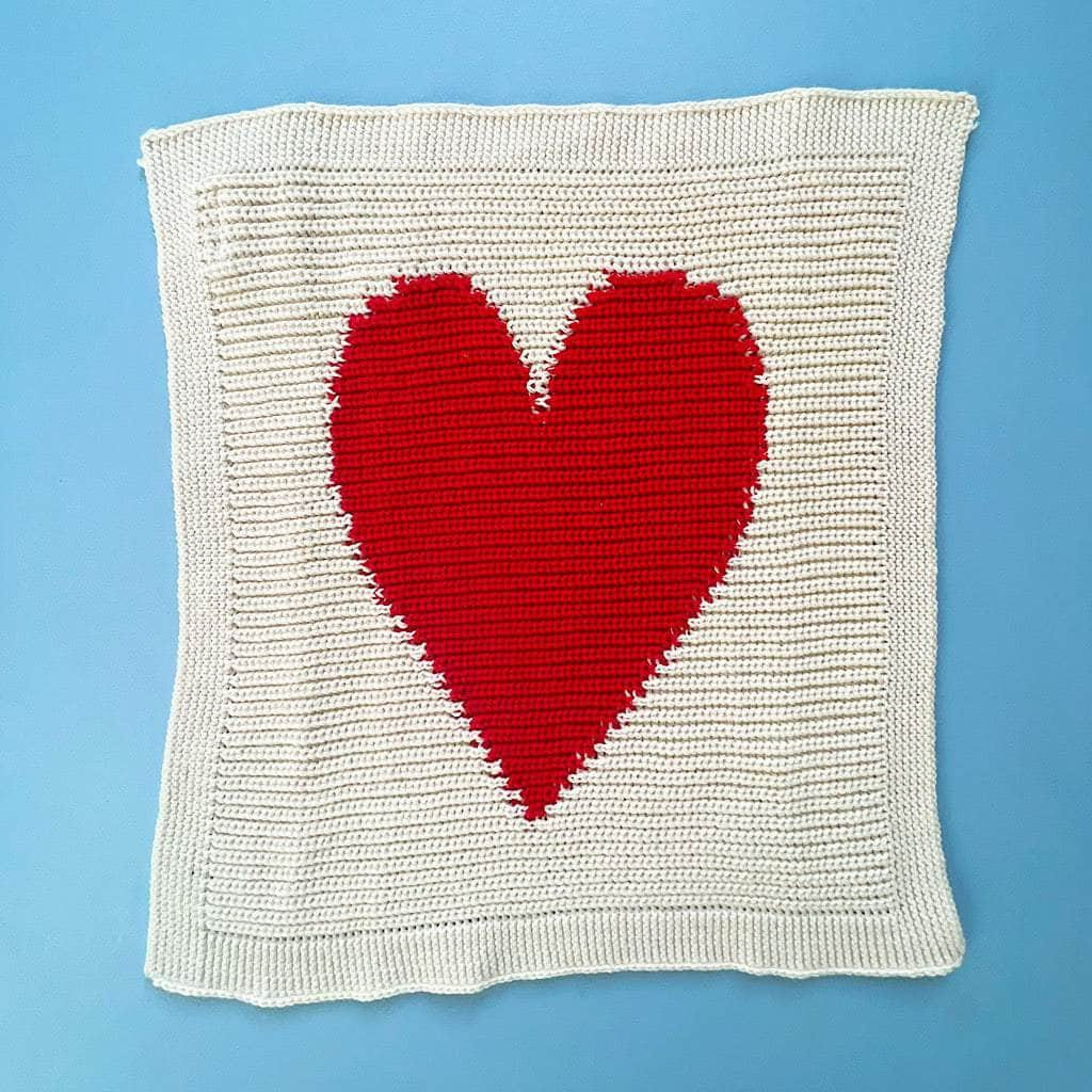 Estella Loveys, Blankets & Accessories Red Heart Baby Soother | 14" x 14"