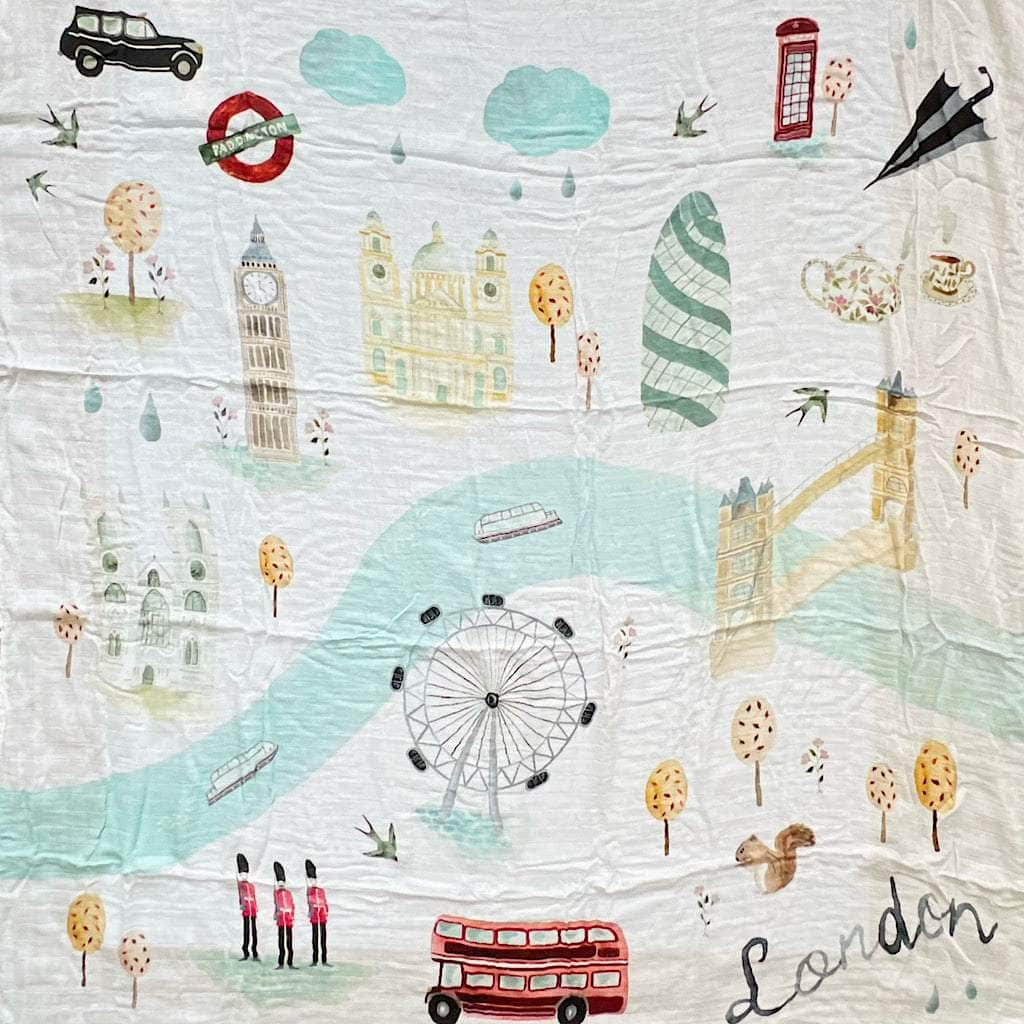 Muslin London Baby Swaddle - {{variant_option_1}}