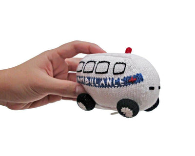 Organic Ambulance Rattle Baby Toy -  - Estella - 2