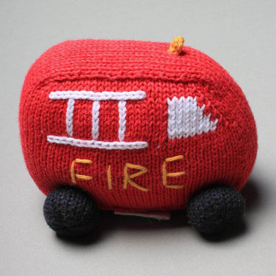 Organic Baby Toys - Newborn Rattles | Fire Truck - {{variant_option_1}}