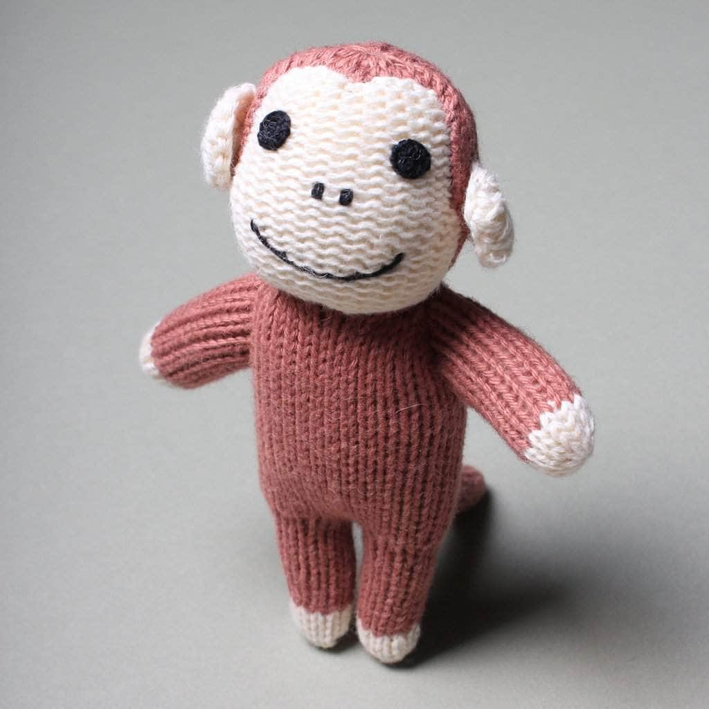 Estella Animal Rattles Monkey Rattle