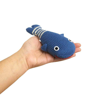 Organic Whale Baby Toy Rattles